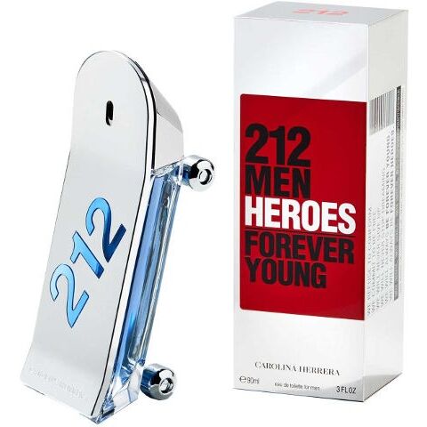 Carolina Herrera 212 Men Heroes Forever Young EDT Perfume- 90mL (3 FL OZ)