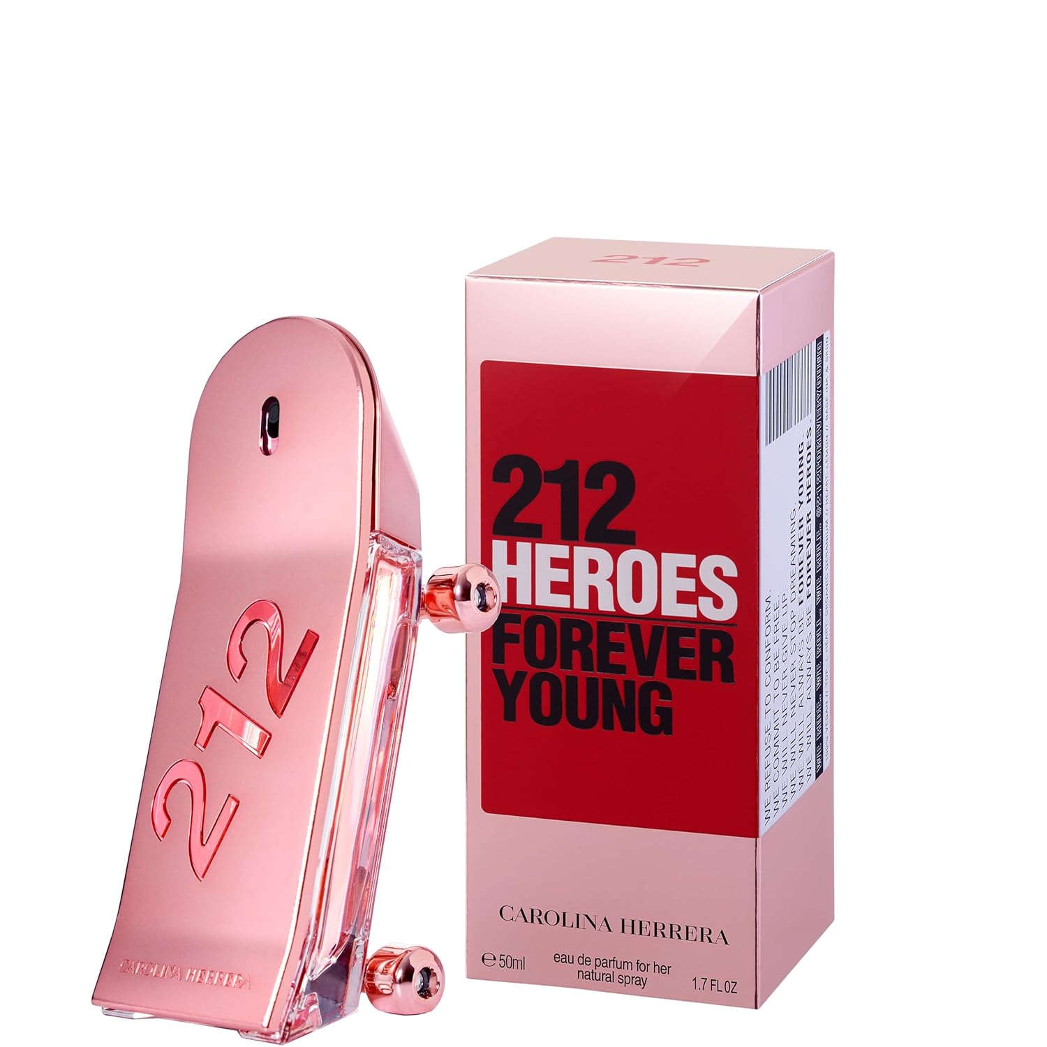 Carolina Herrera 212 Men Heroes Forever Young EDT Perfume- 50mL (1.7 FL OZ)