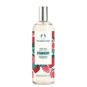 THE BODY SHOP Strawberry Body Mist Refreshing Fragrance- 100mL (3.3 US FL OZ)
