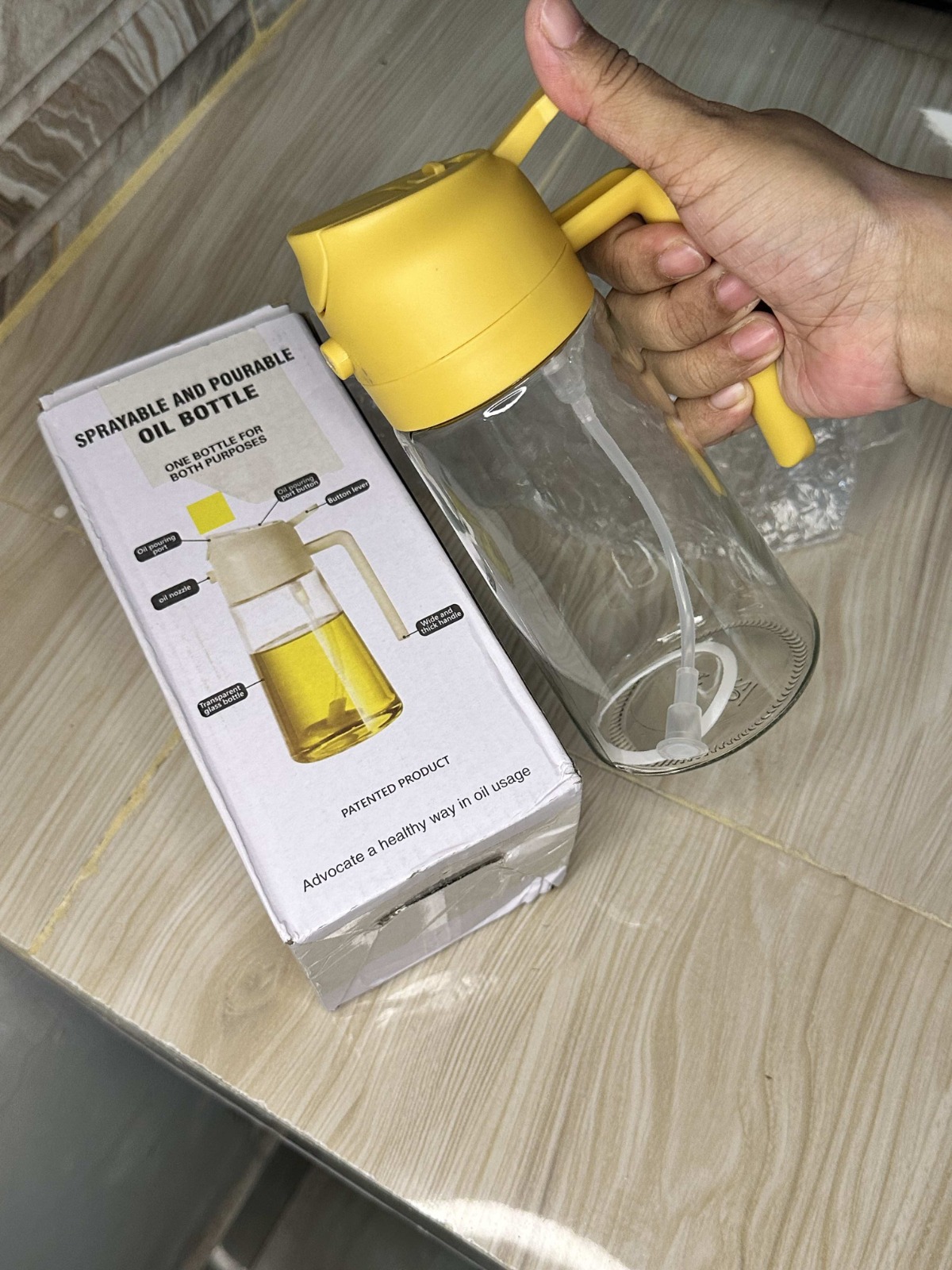 2 in 1 Oil Spray Jar - Image 4