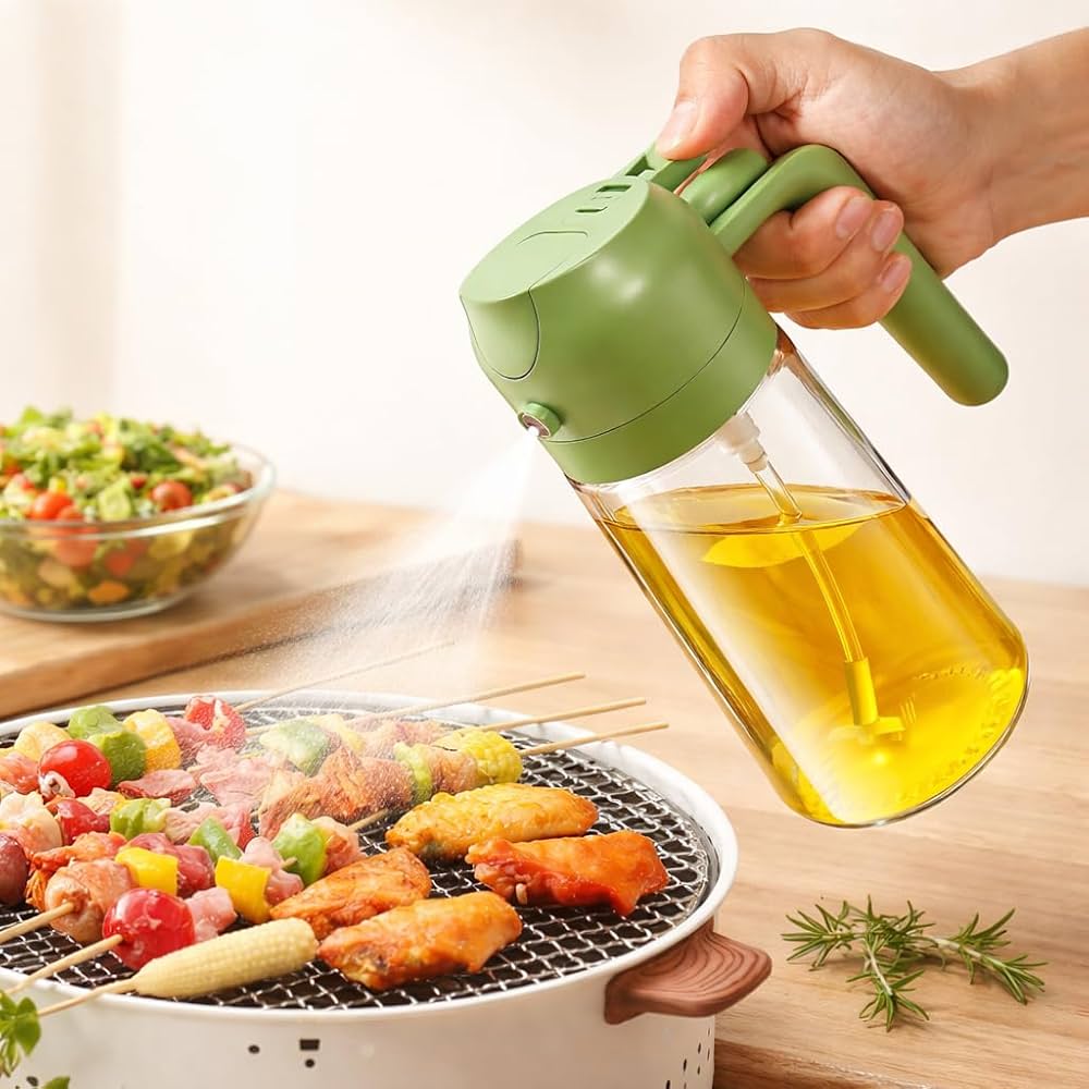 2 in 1 Oil Spray Jar